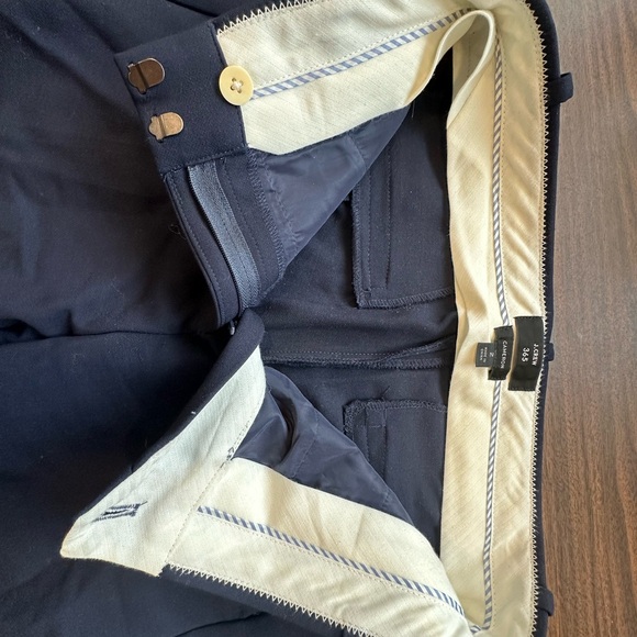 J. Crew Cameron Navy Pants Size 2 - Picture 5 of 5